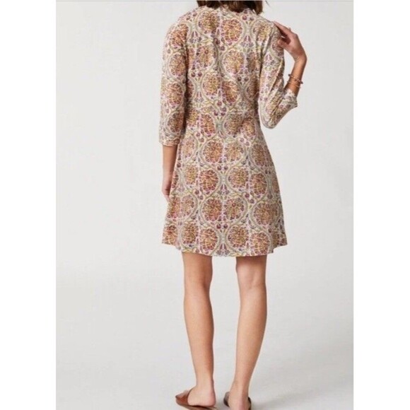 Spartina 449 Alisa Wrap Dress Sz S Mini Floral Coastal Beach Resort Vacation - Picture 12 of 12